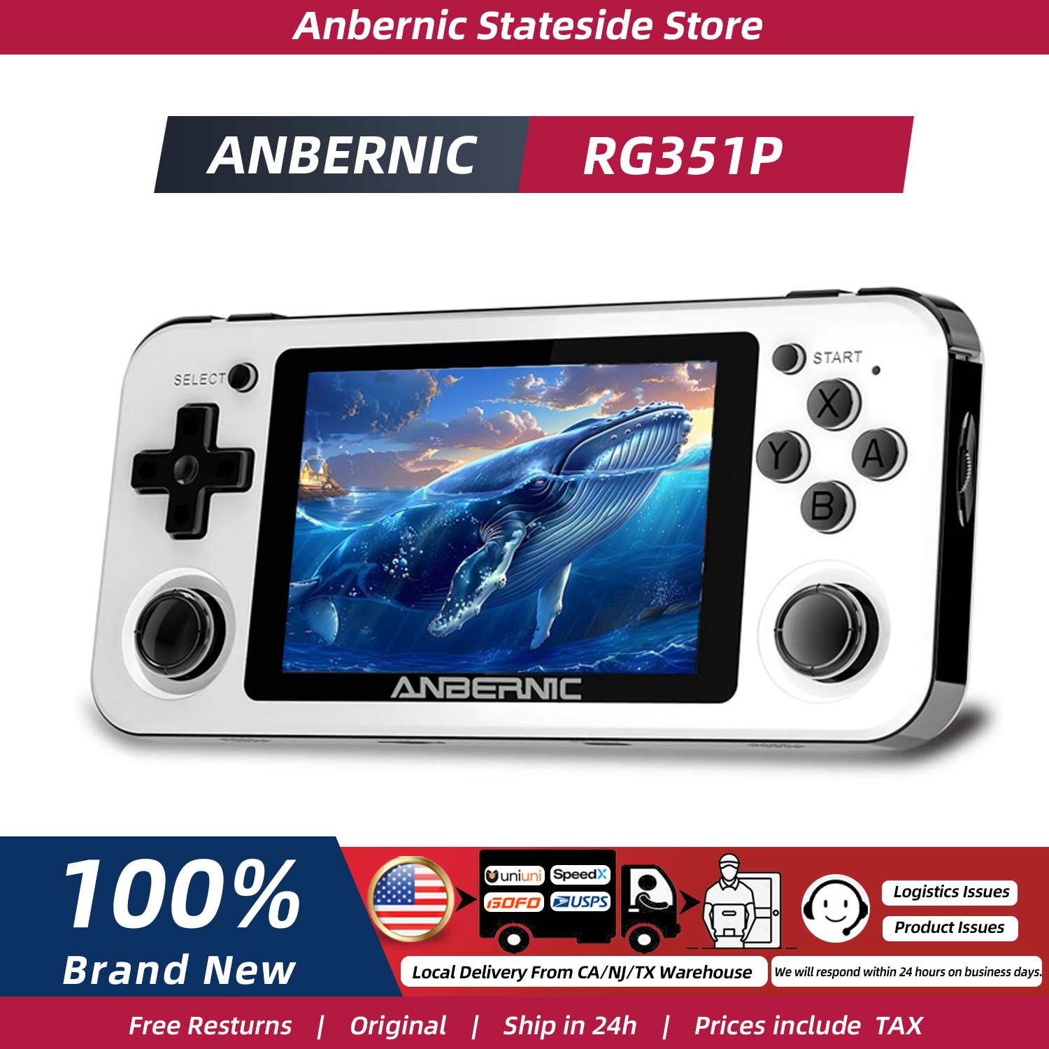 Retro Gaming Kiosk - Console de jeu rétro portable ANBERNIC