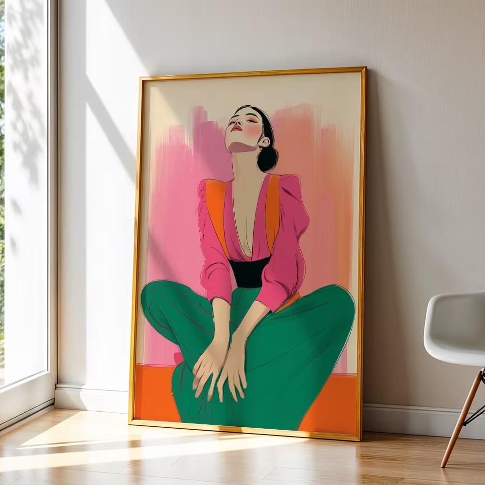 Retro Gaming Pictures - Impression d'art mural sur toile, style