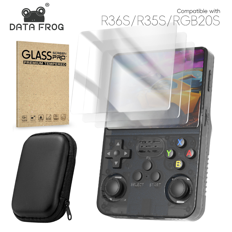 Retro Gaming R36S - DATA FROG R36S protecteur d'écran protecteur