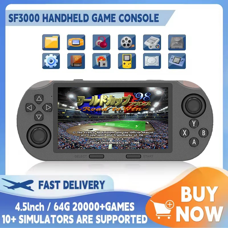 Retro Gaming Kiosk - Console de jeu vidéo rétro portable