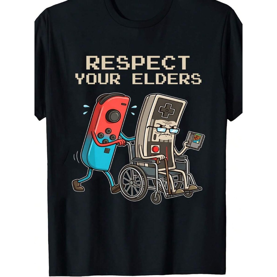 Retro Gaming Shops - 【Nouveauté】T-shirt de jeu rétro « Respect