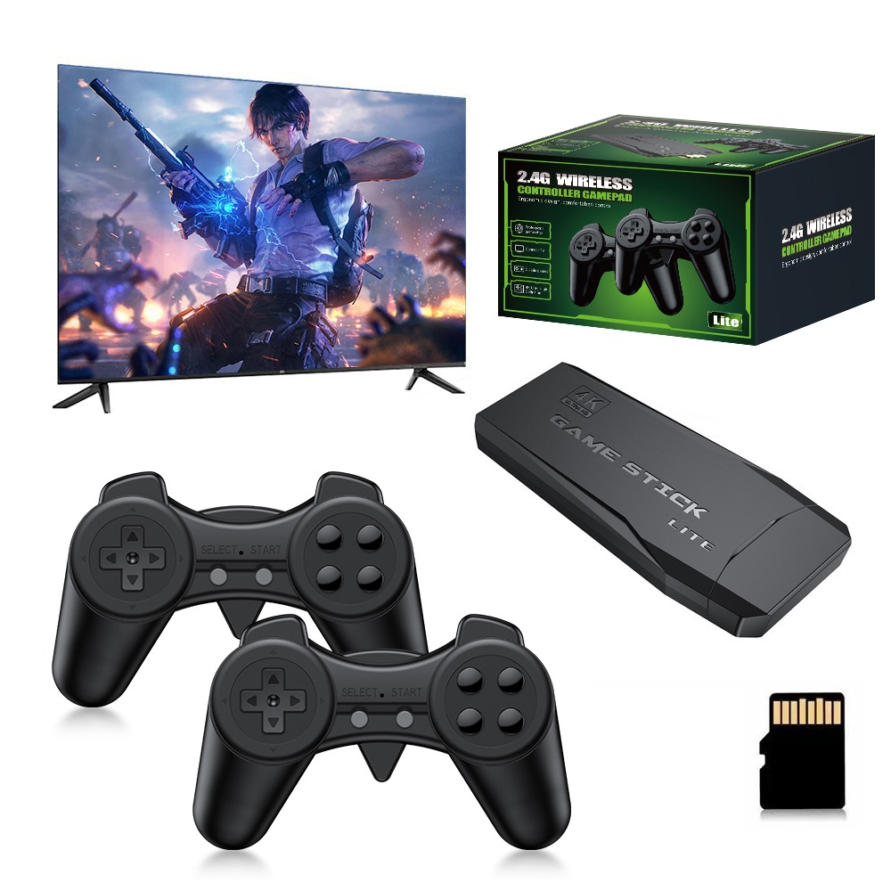 Retro Gaming Emulator Console - Console de jeu rétro portable 4K