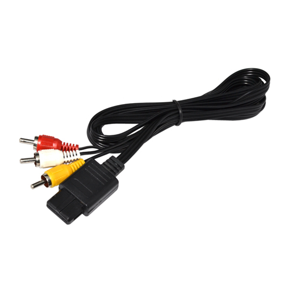 Retro Gaming Cables - Câble audio vidéo 3RCA pour N64