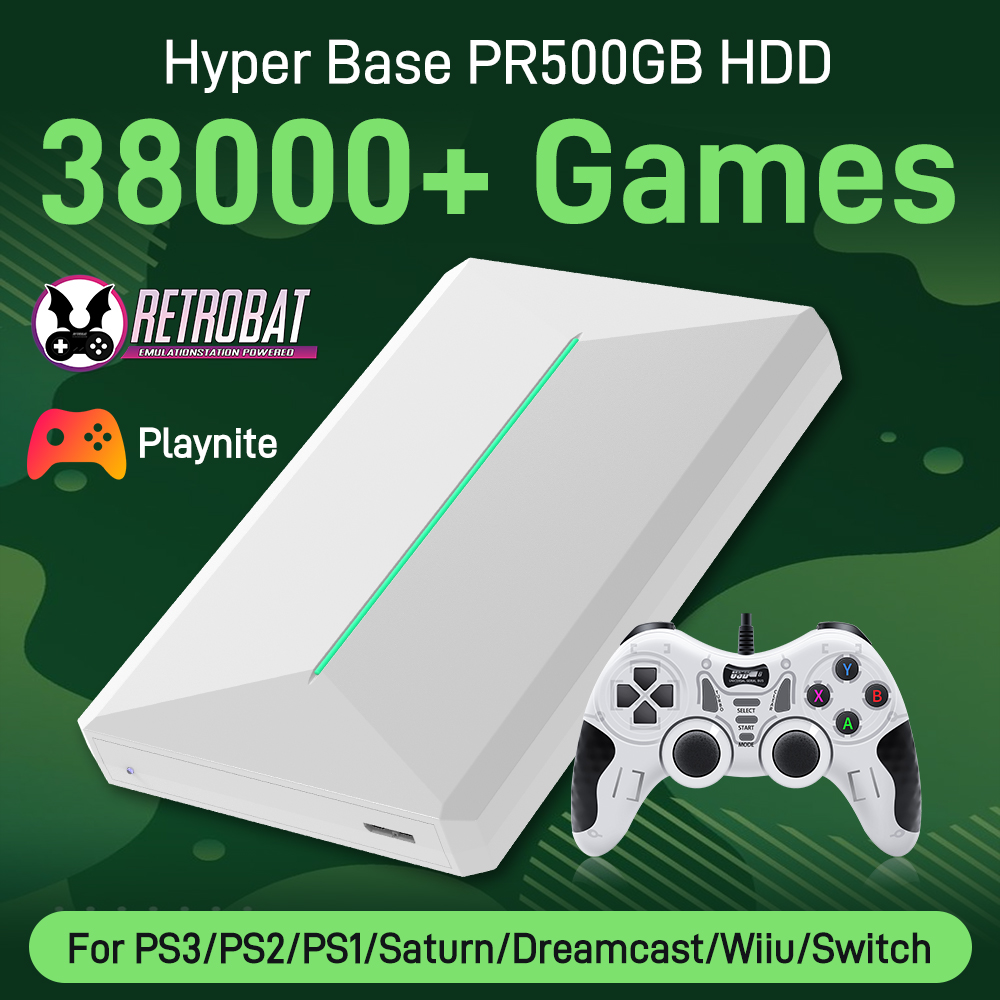 Retro Gaming Hard Drive - Disque dur de jeu rétro HDD