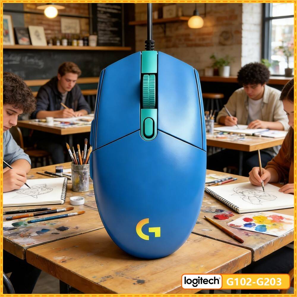 Logitech Mouse G203 - Souris filaire Logitech G203 LIGHTSYNC, qualité
