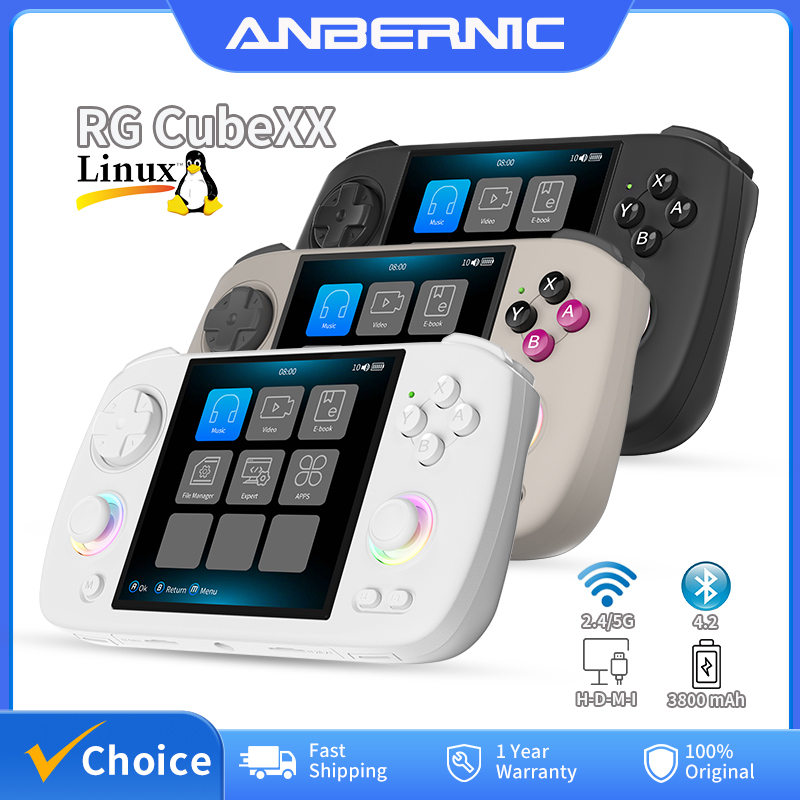 Retro Gaming Kiosk - ANBERNIC RG Cubexx rétro Console de