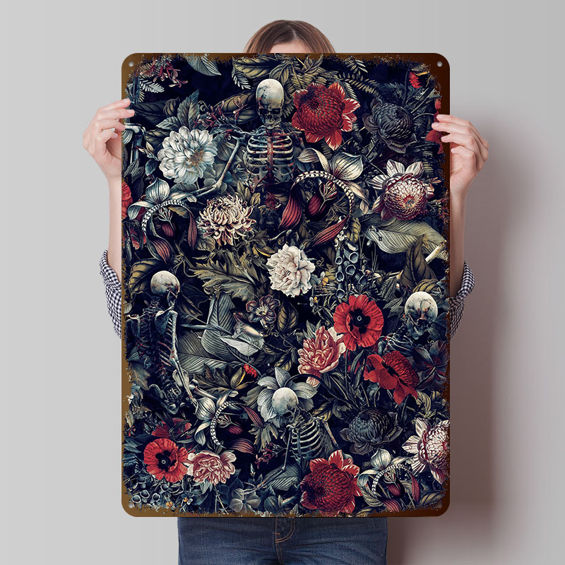 Retro Gaming Zone - Affiche imprimée Skeleton Zone, Art mural