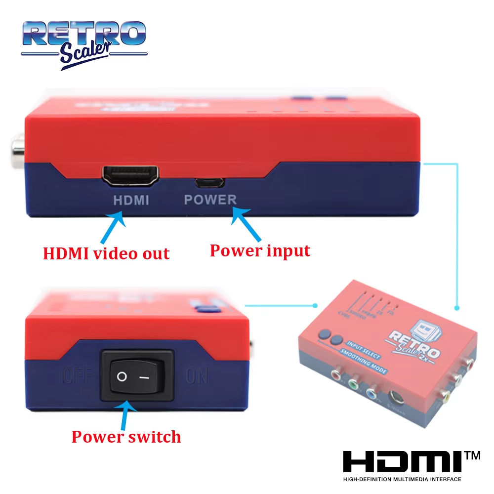 RetroScaler2x A/V vers HDMI ®  - Retro Gaming Hard Drive avis et prix