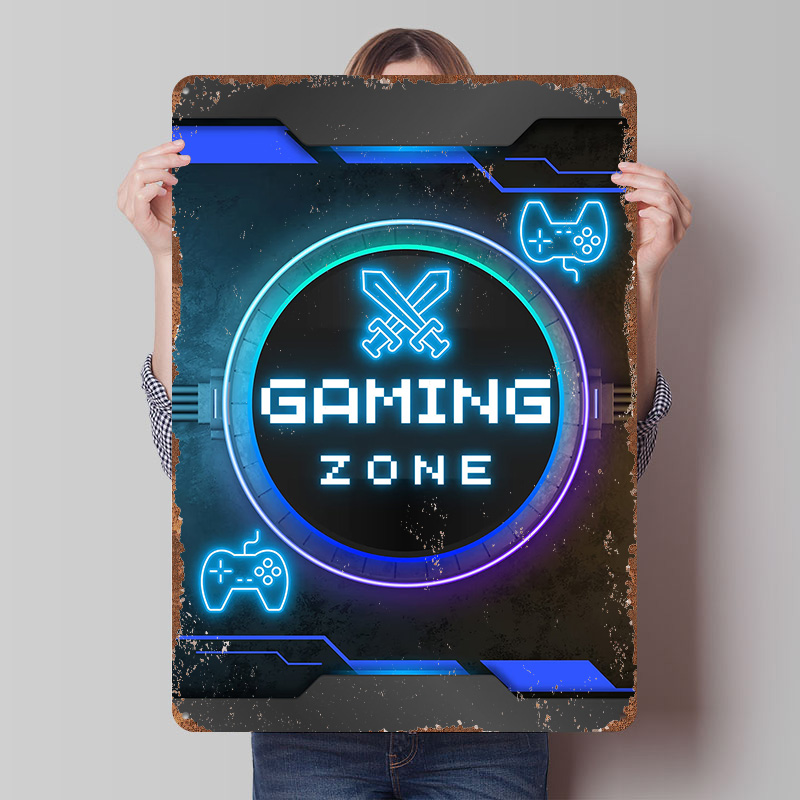 Gaming Zone – Affiche décorati - Retro Gaming Zone avis et prix
