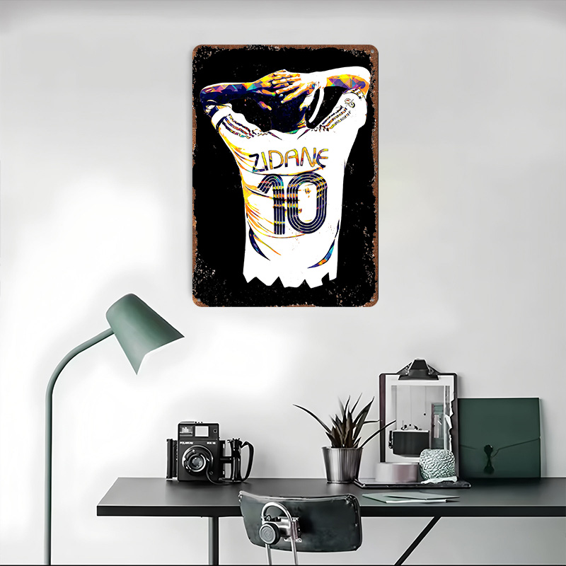 Affiche Métallique Maillot de  - Retro Gaming Jersey avis et prix