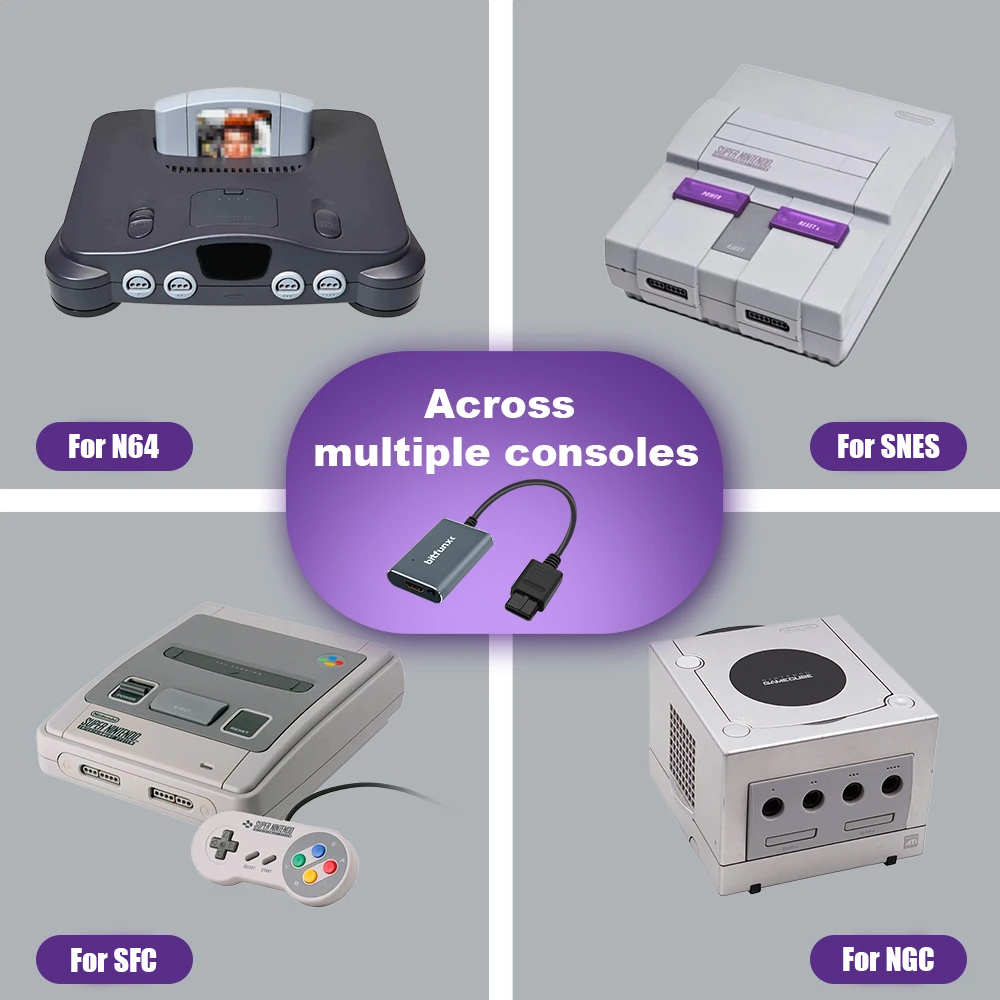Bitfunx – adaptateur vidéo 720 - Retro Gaming Theme avis et prix
