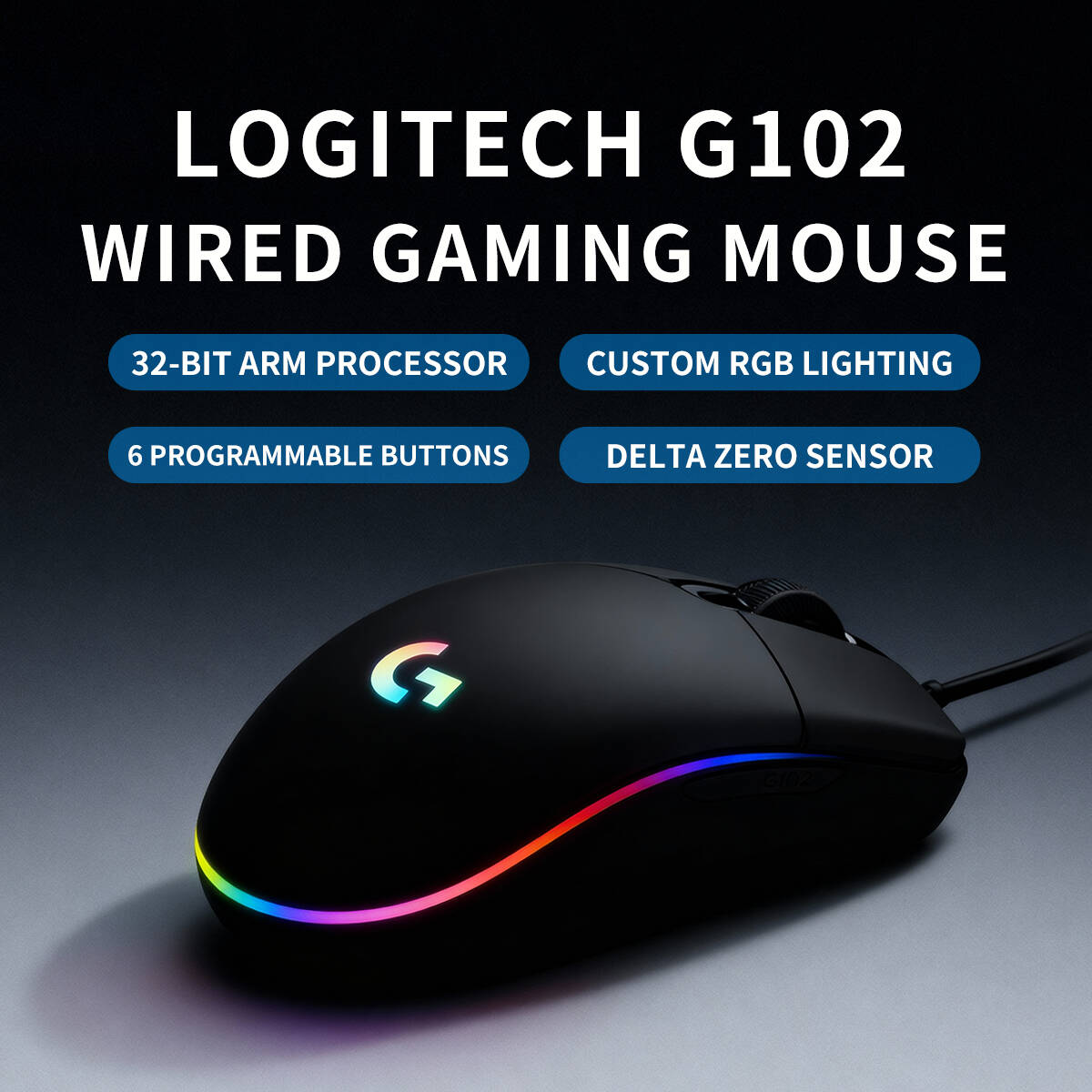 Souris de jeu filaire Logitech - Logitech Mouse G203 avis et prix