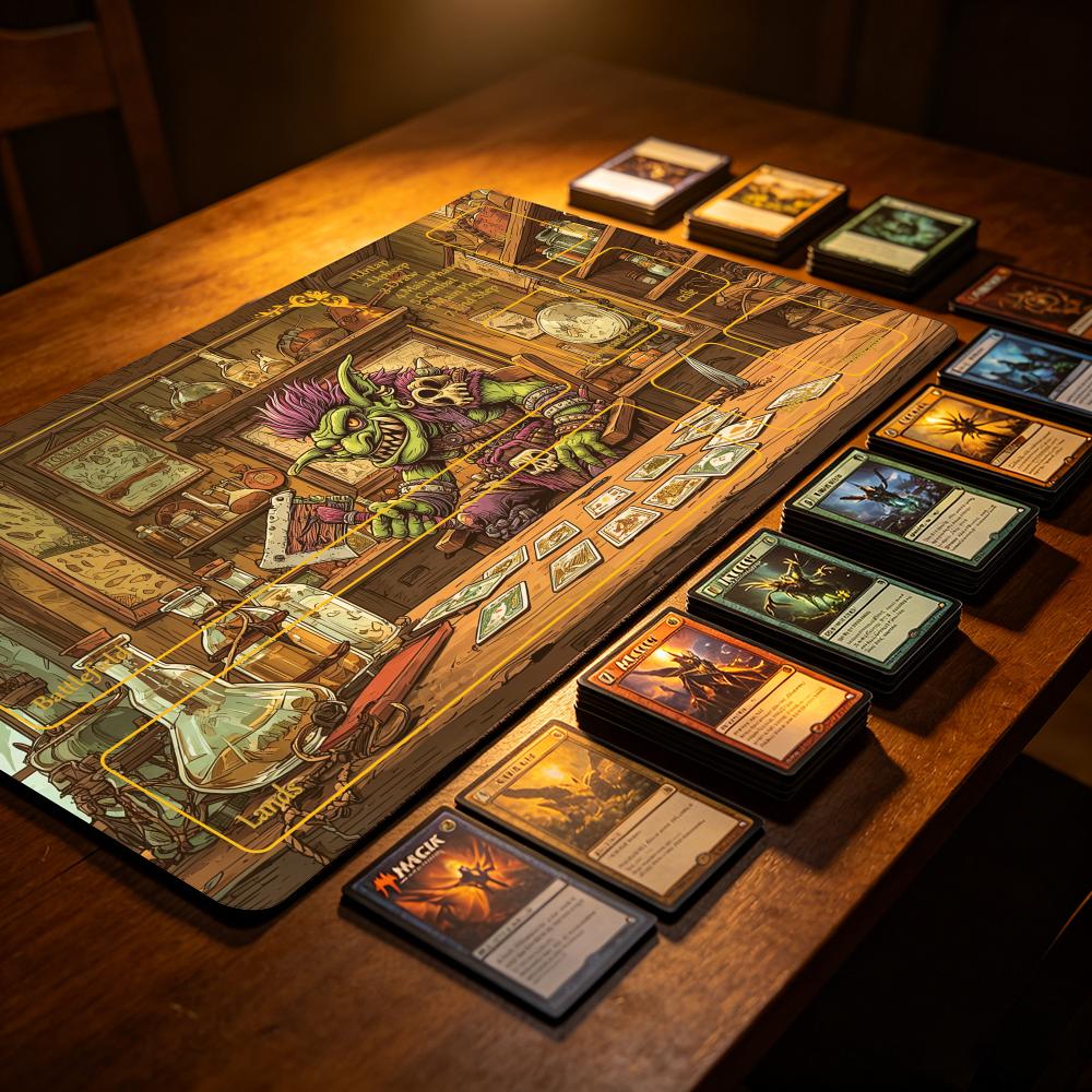 Tapis de jeu de cartes Goblin  - Retro Gaming Zone avis et prix