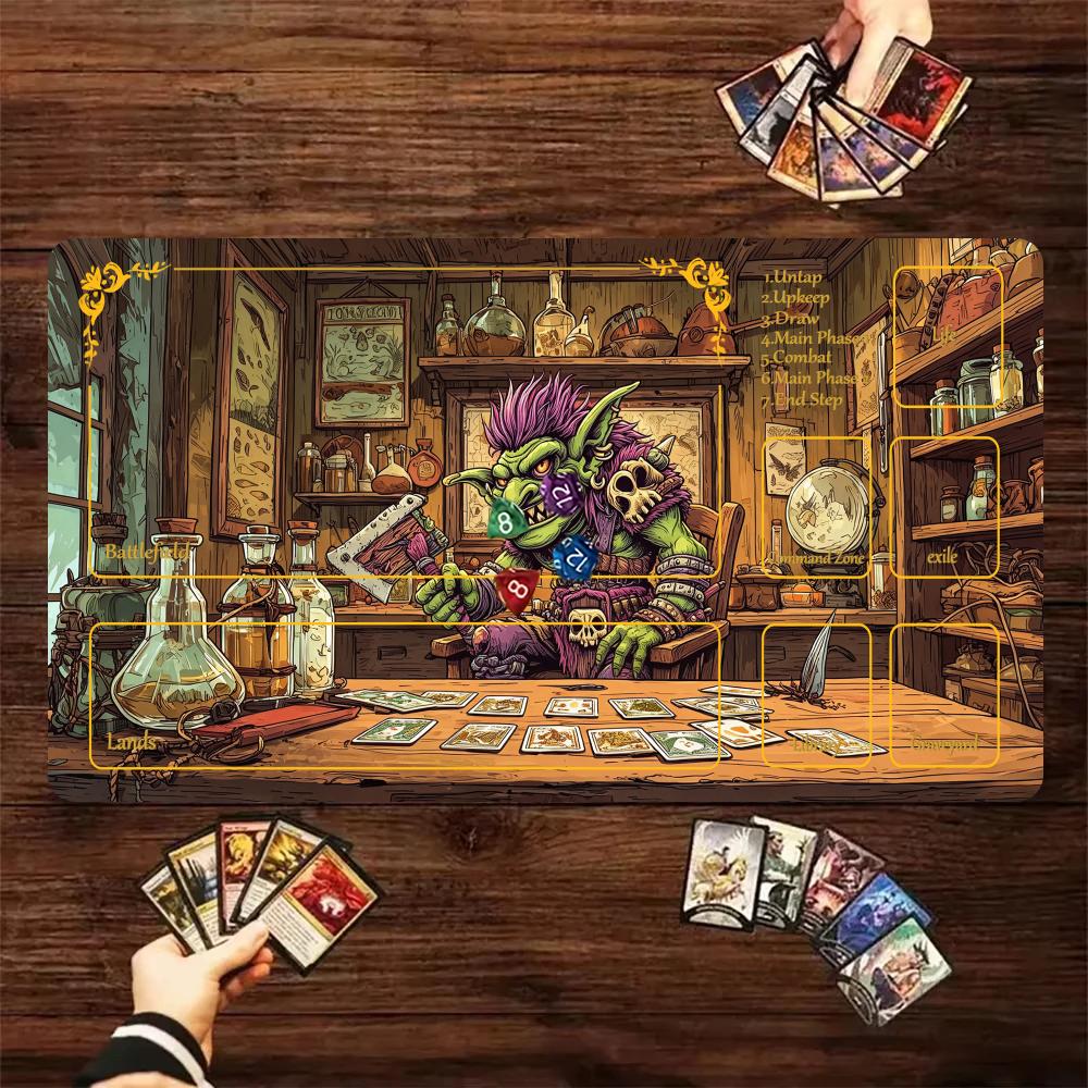 Tapis de jeu de cartes Goblin  - Retro Gaming Zone avis et prix