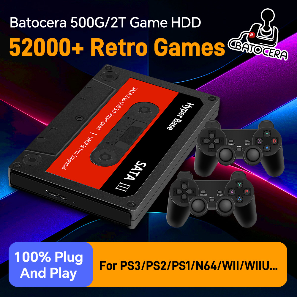 Disque dur de jeu rétro Batoce - Retro Gaming Hard Drive avis et prix