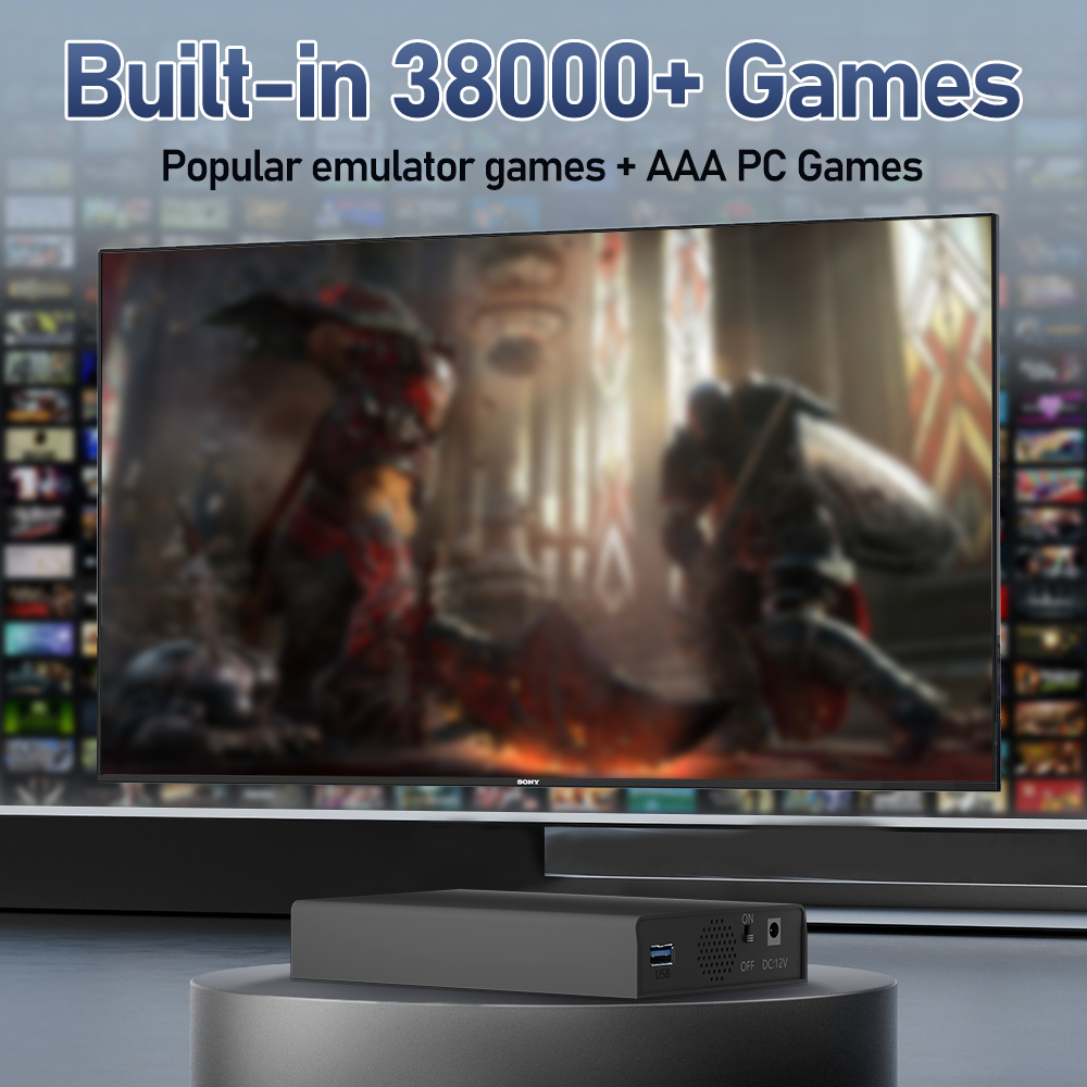 Console de jeu rétro avec disq - Retro Gaming Hard Drive avis et prix
