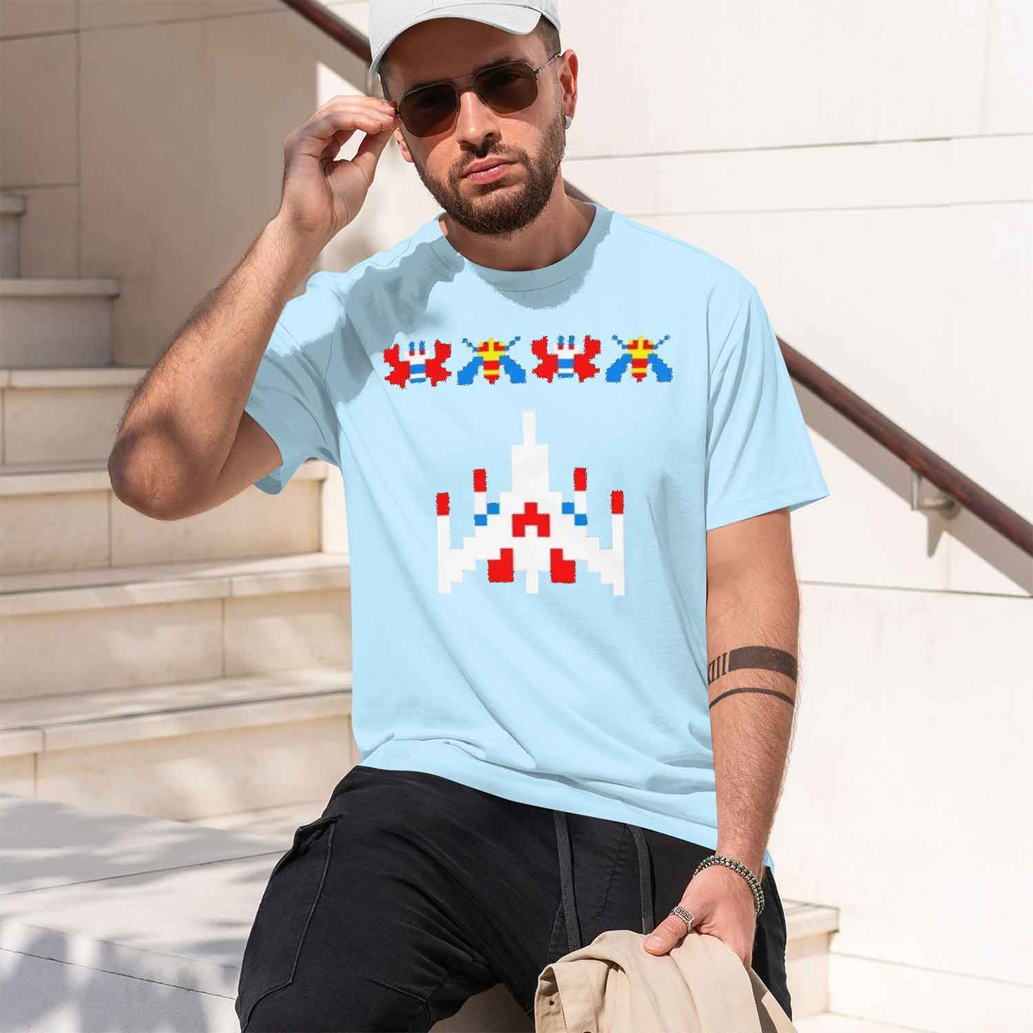T-shirt vintage Galaga Invader - Retro Gaming Style avis et prix