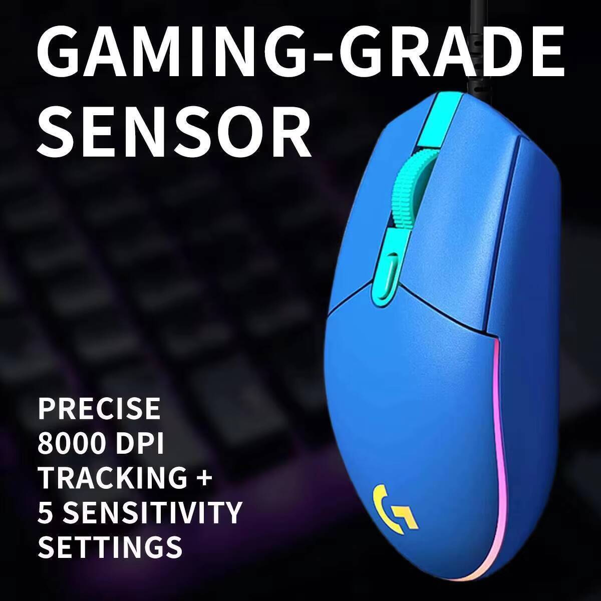 Souris de jeu Logitech G203 80 - Logitech Mouse G203 avis et prix