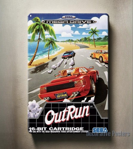 Affiche métallique de jeu vidé - Retro Gaming Pictures avis et prix