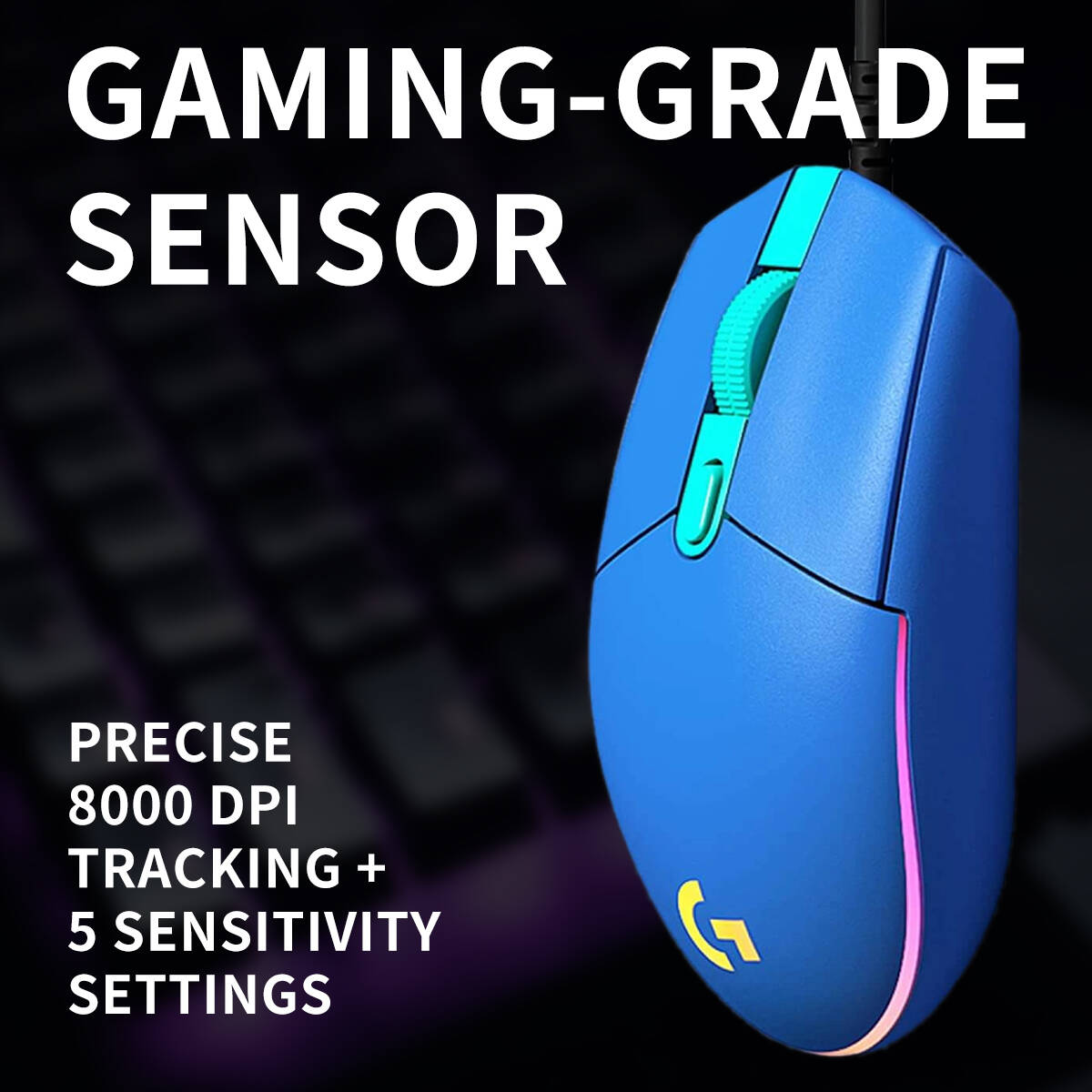 Souris de jeu authentique Logi - Logitech Mouse G203 avis et prix