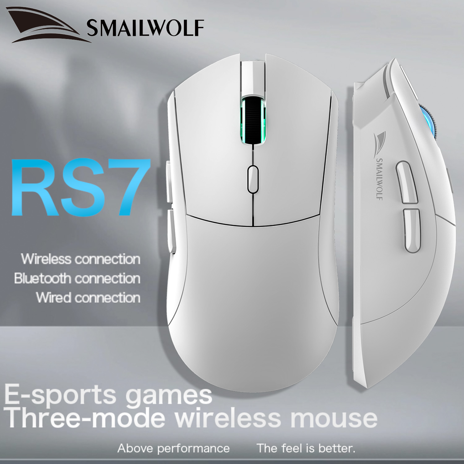 SMAILWOLF RS7 Bluetooth souris - Logitech Mouse G203 avis et prix