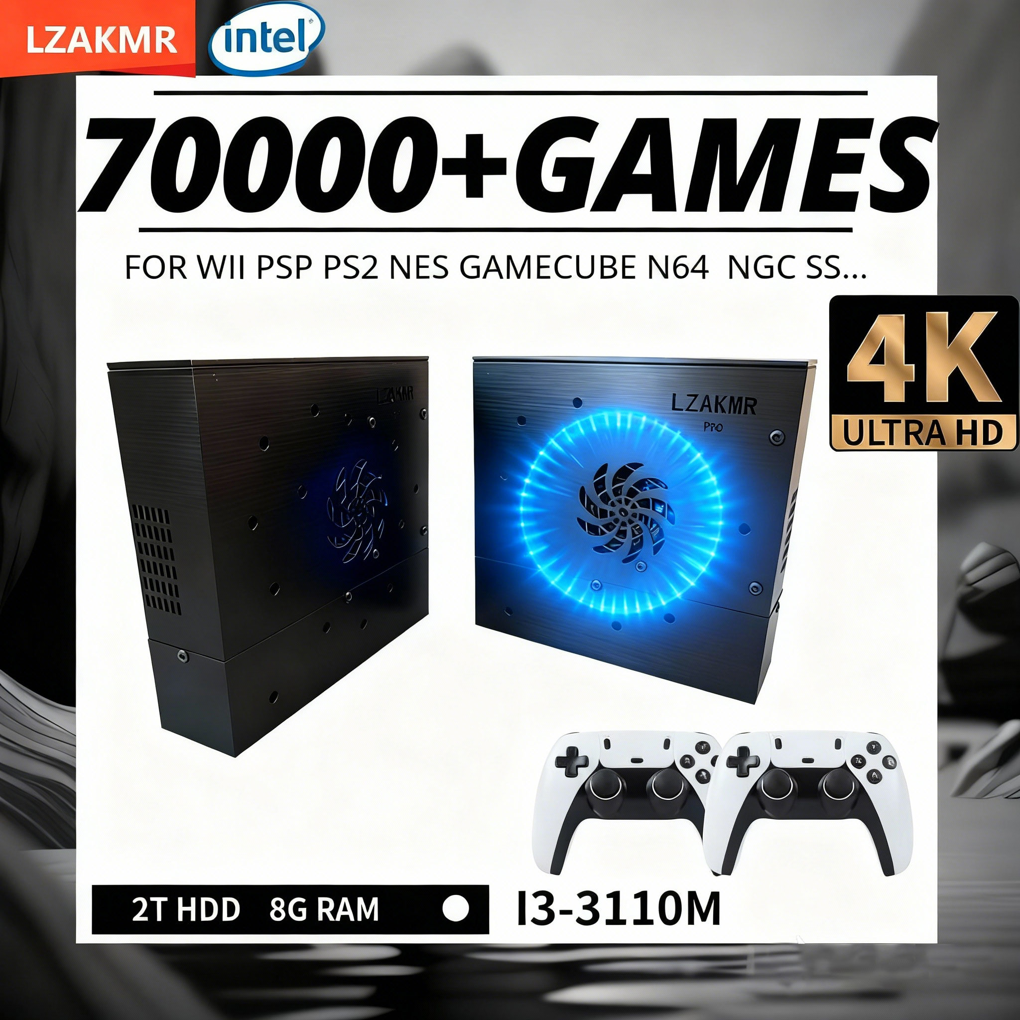 Console de jeu rétro 8G RAM 2T - Retro Gaming On Windows avis et prix