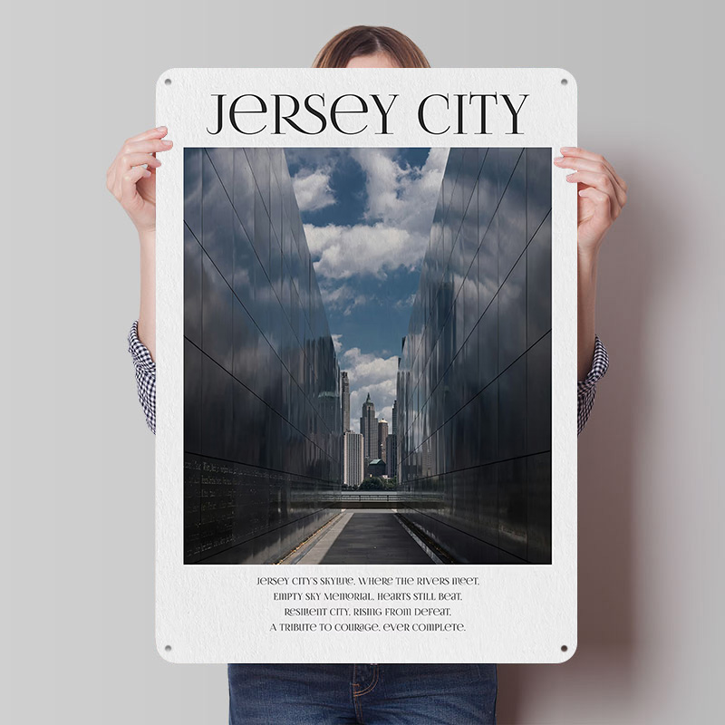 Affiche de Jersey City, Plaque - Retro Gaming Jersey avis et prix
