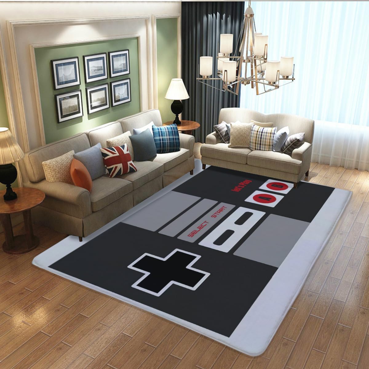 Tapis vintage sur le thème de  - Retro Gaming Theme avis et prix