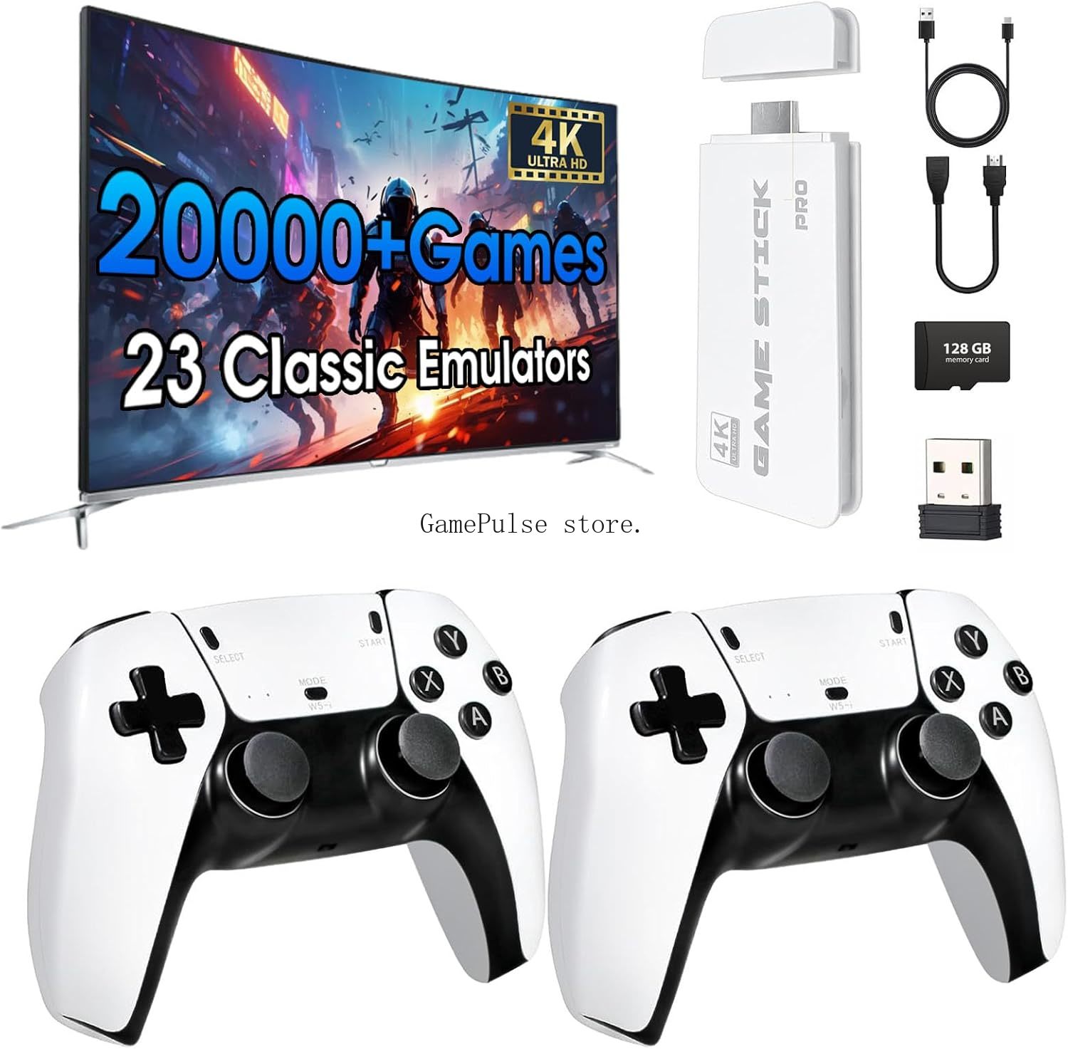 GamePulse 2026 Nouvelle consol - Retro Gaming Emulator Console avis et prix