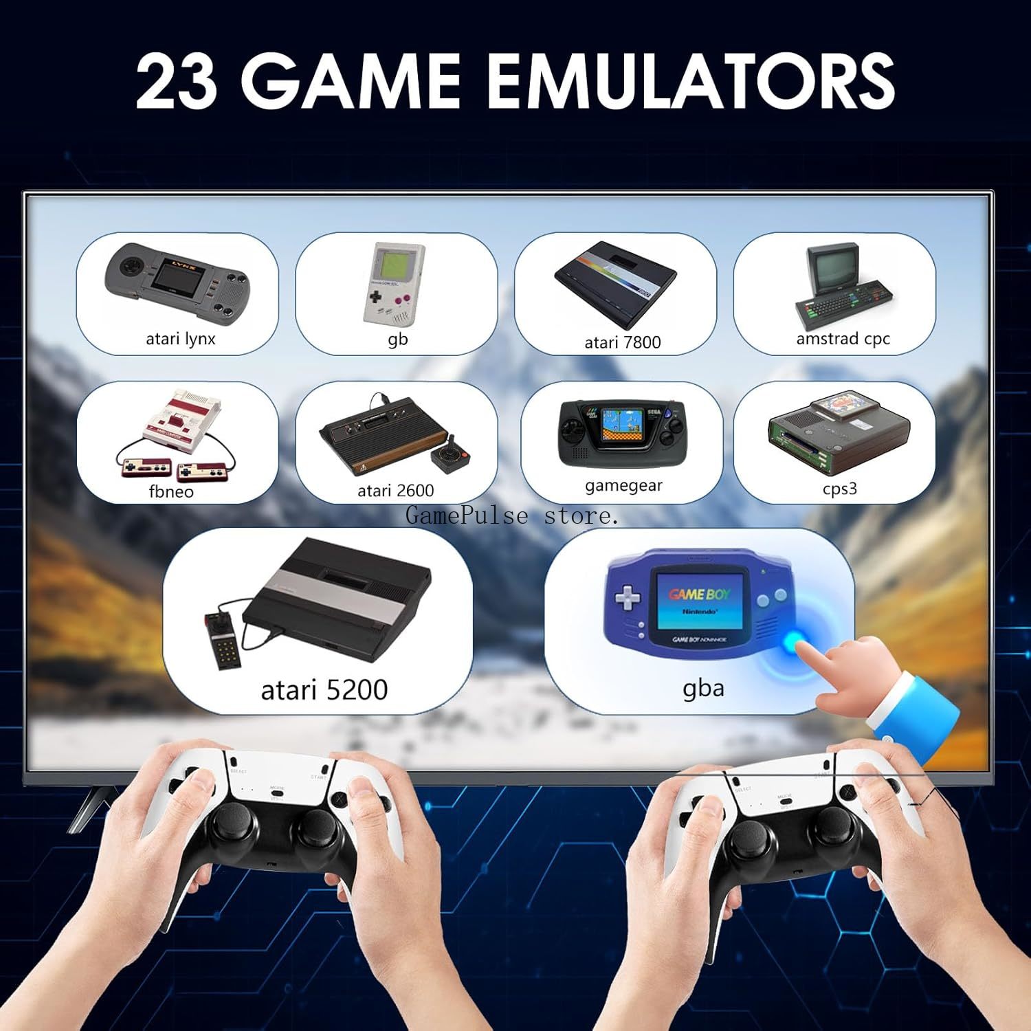 GamePulse 2026 Nouvelle consol - Retro Gaming Emulator Console avis et prix