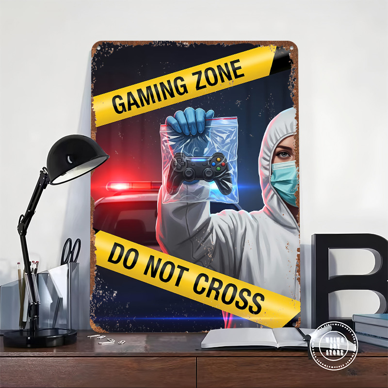 Affiche métallique personnalis - Retro Gaming Zone avis et prix