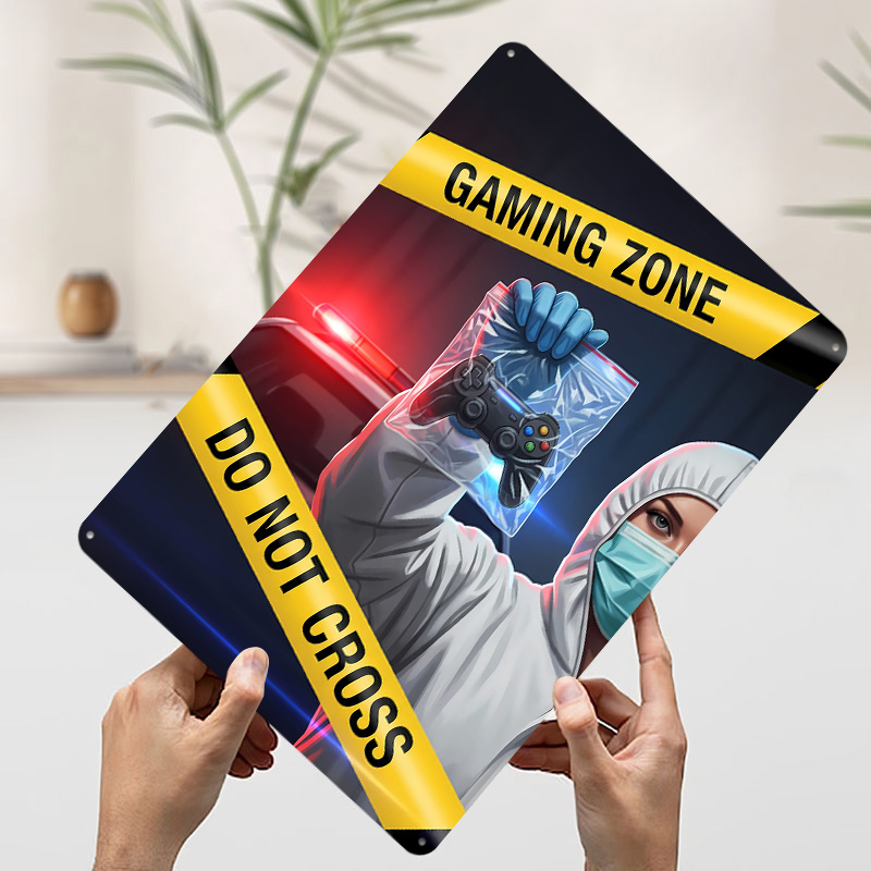 Affiche métallique personnalis - Retro Gaming Zone avis et prix