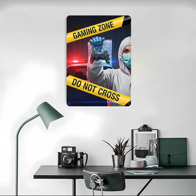 Affiche métallique personnalis - Retro Gaming Zone avis et prix