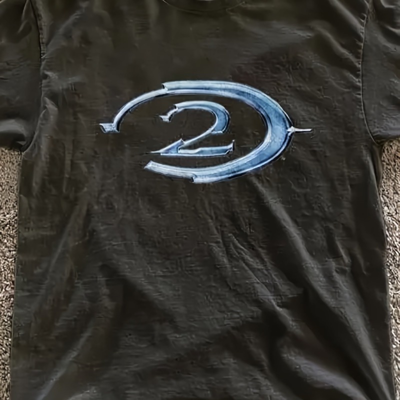 T-shirt rétro Halo 2 pour homm - Retro Gaming Style avis et prix