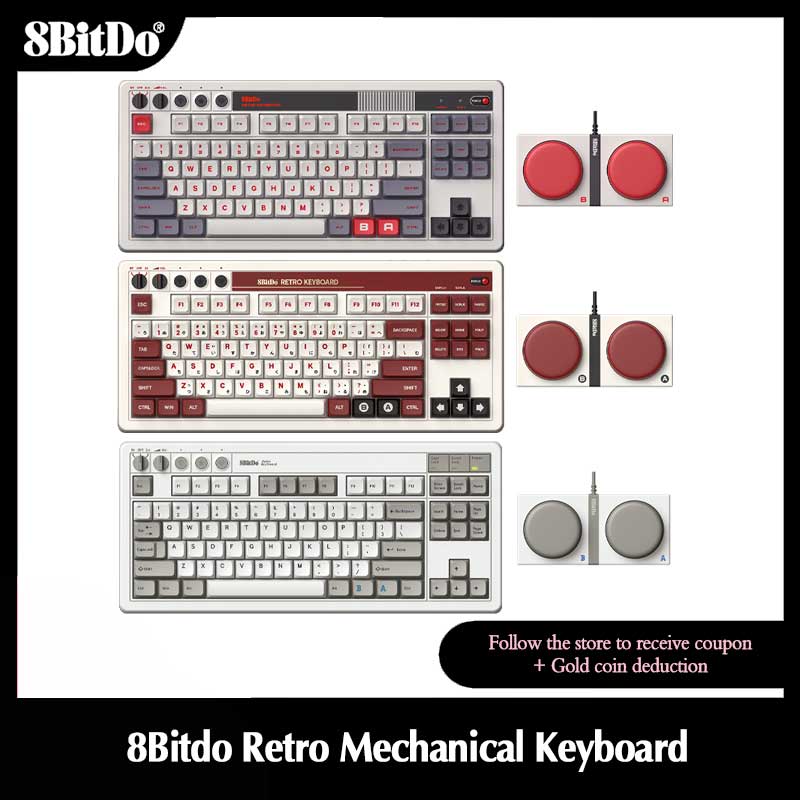 Clavier mécanique rétro 8Bitdo - Retro Gaming Corps avis et prix