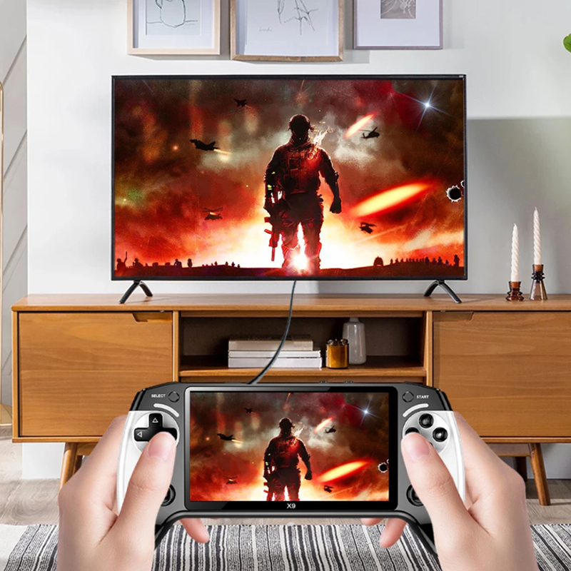 Console de jeu portable X9, éc - Retro Gaming Emulator Console avis et prix