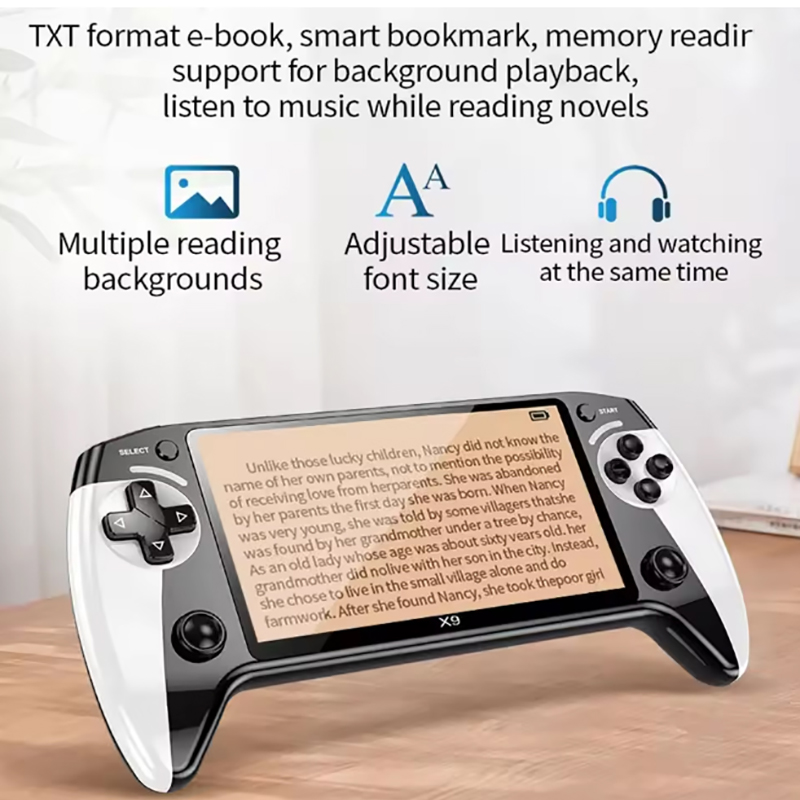 Console de jeu portable X9, éc - Retro Gaming Emulator Console avis et prix