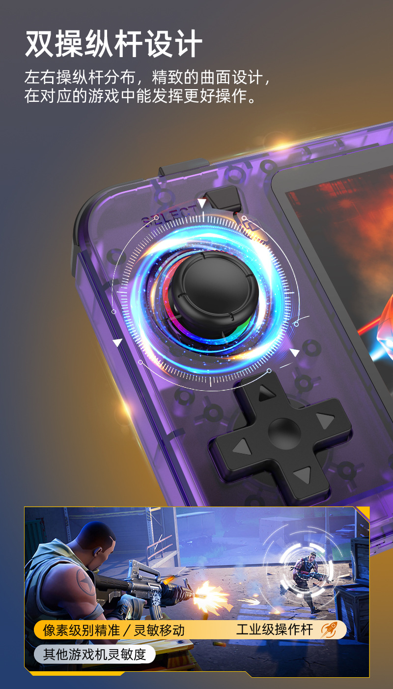 Nouvelle Console portative rét - Retro Gaming R36S avis et prix