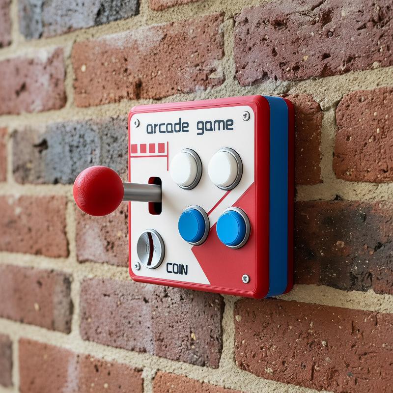 Plaque de boutons de jeu d'arc - Retro Gaming Style avis et prix