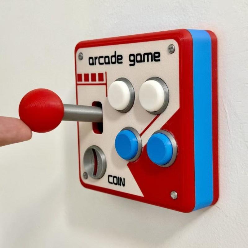 Plaque de boutons de jeu d'arc - Retro Gaming Style avis et prix