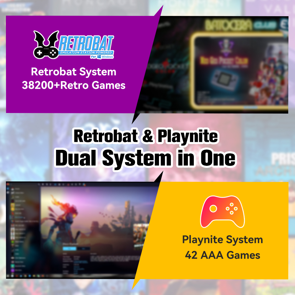Retrobat & Playnite Console de - Retro Gaming Theme avis et prix