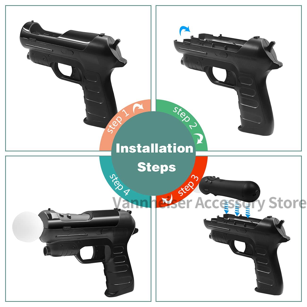 Contrôleur de Type pistolet-bo - Retro Gaming Gun avis et prix